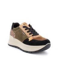 IGI&CO 6675600 Blk multi Wedge Sneaker