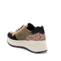 IGI&CO 6675600 Blk multi Wedge Sneaker