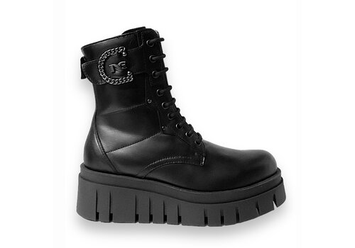 NeroGiardini NeroGiardini I411921D Black Leather A/Boot