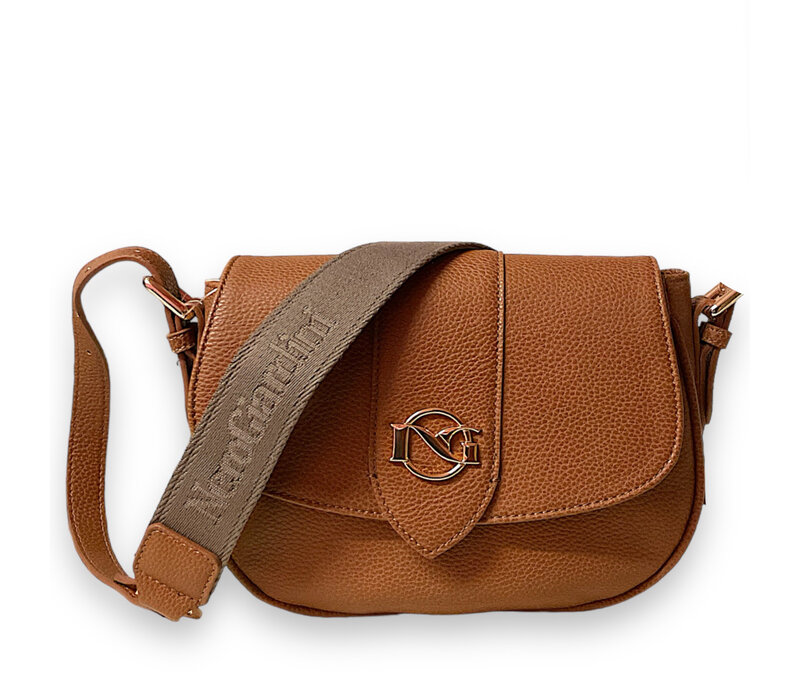 NeroGiardini I443864D Tan X-Body Bag