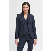 Bariloche AQUILA Navy Pinstripe Blazer