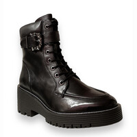 Regarde le Ciel SADHY Black Wedge Boot