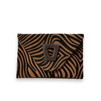 Marian 106 TEXAS Zébra Print Clutch