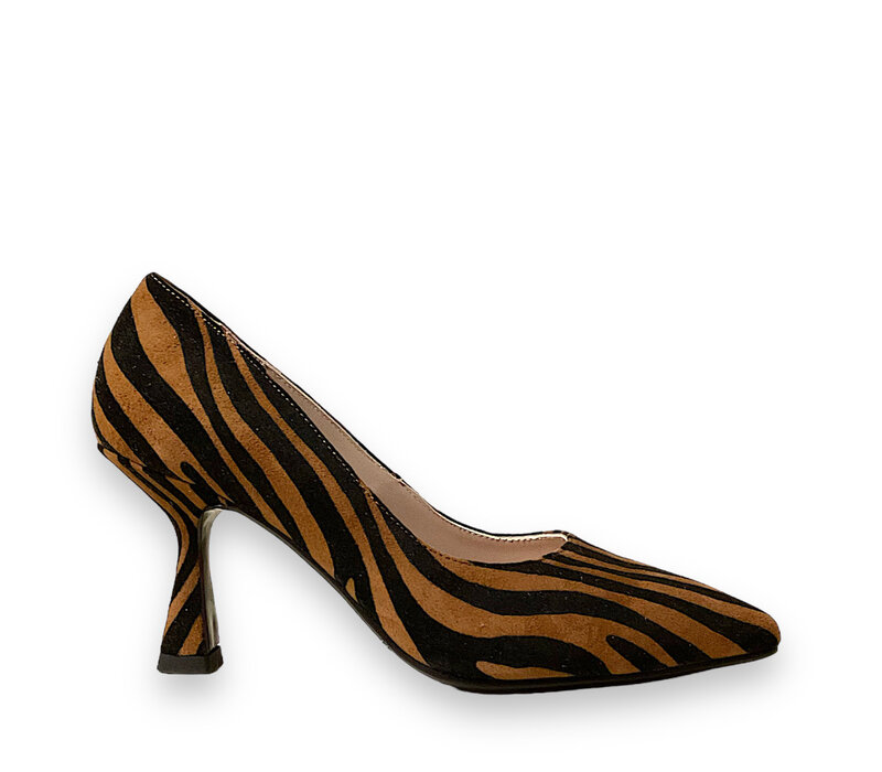 Marian 4100 TEXAS Zebra Print 8mm Heel