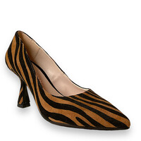 Marian 4100 TEXAS Zebra Print 8mm Heel