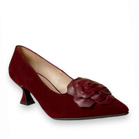 Marian 1809 Bordo Suede 6mm Heel Shoes