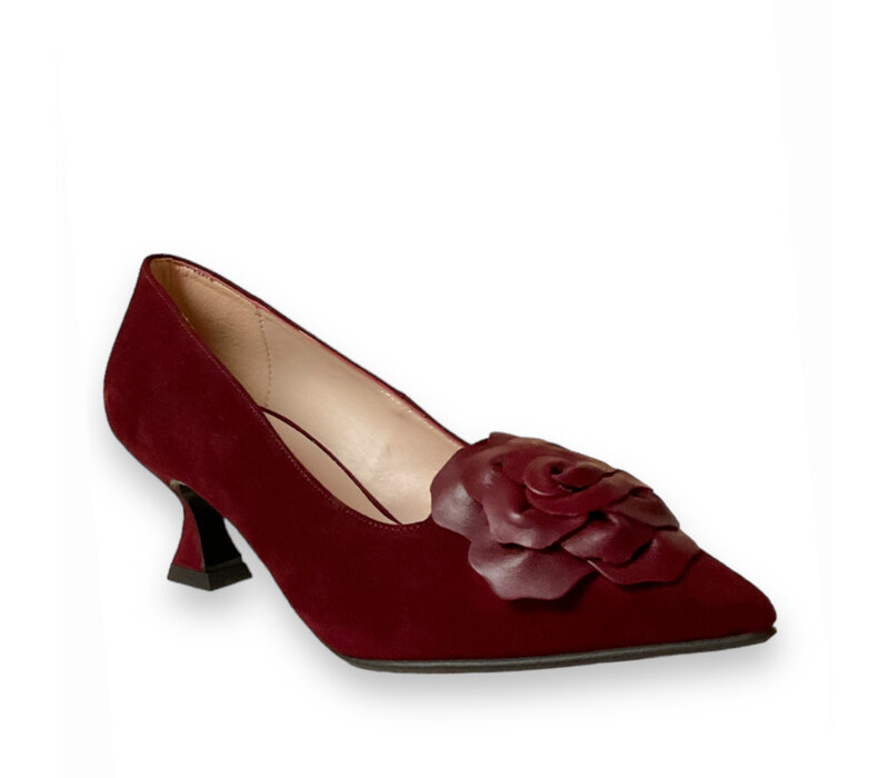 Marian 1809 Bordo Suede 6mm Heel Shoes