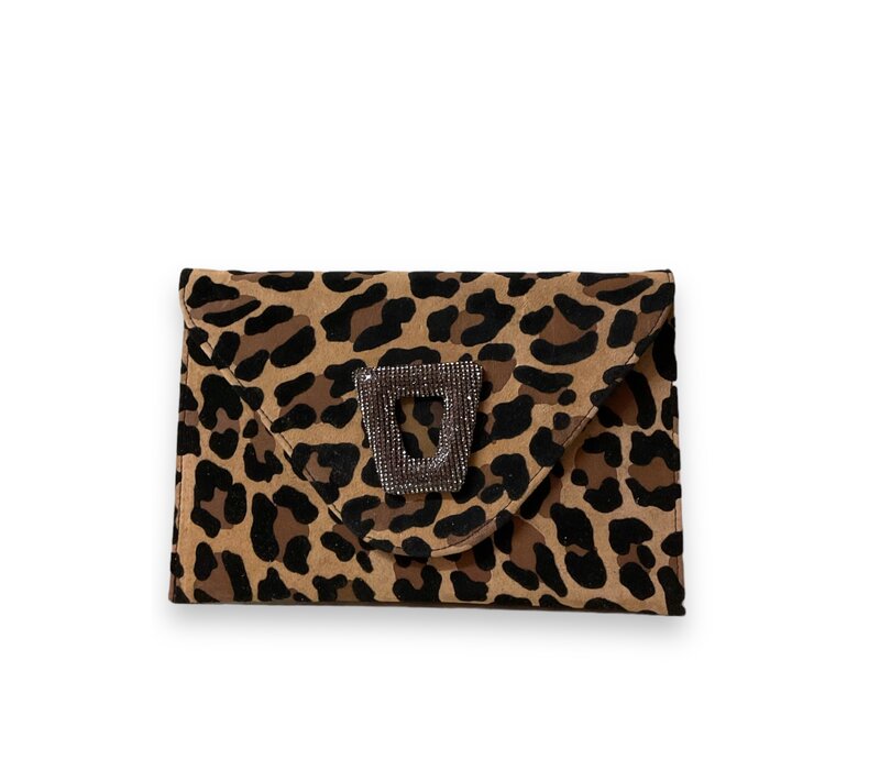 Marian SAVANA Leopard Bow Loafer