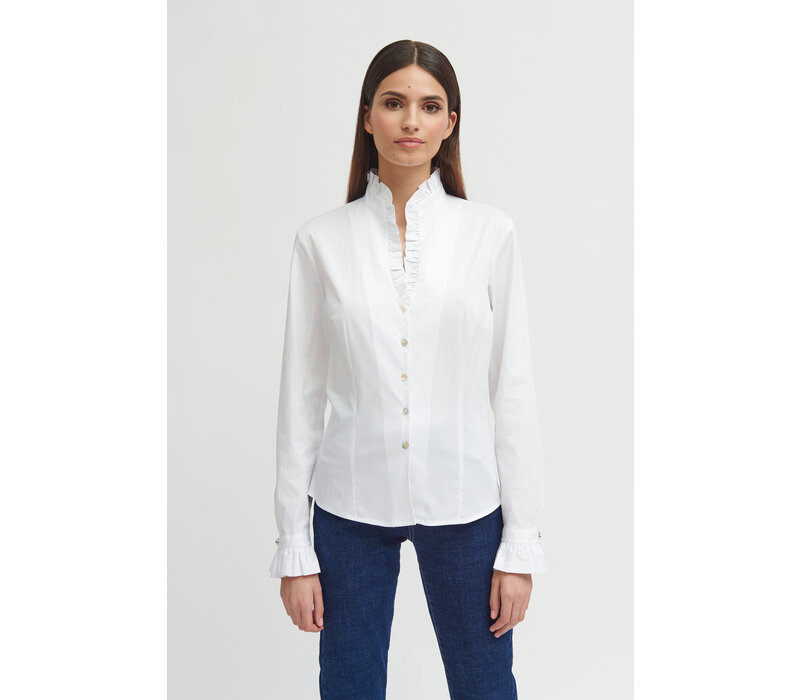 Bariloche HUELVA White Blouse