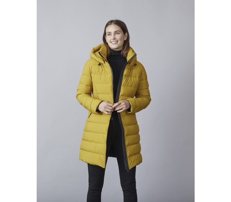 Junge KAMILLA Dijon long Quilted Jacket