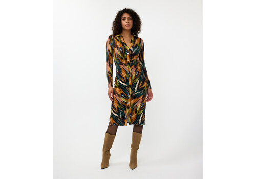 EsQualo A/W EsQualo 30503 UNIVERSE LIGHT Print Dress