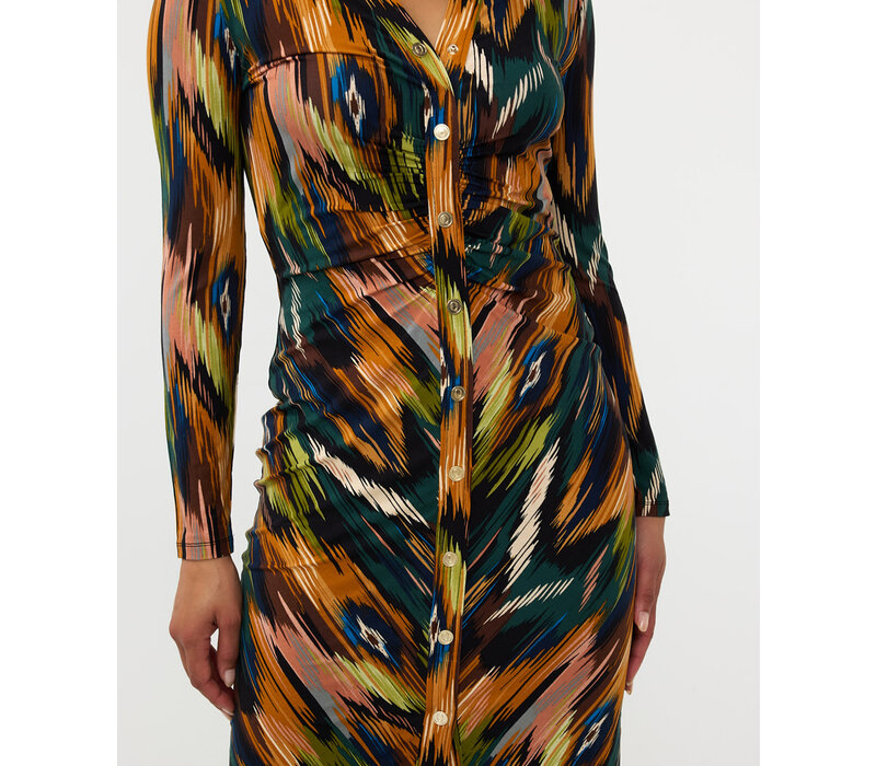 EsQualo 30503 UNIVERSE LIGHT Print Dress