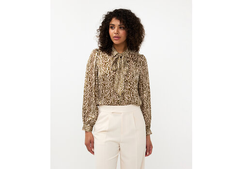 EsQualo A/W EsQualo 14502 DIMENSION Print Blouse