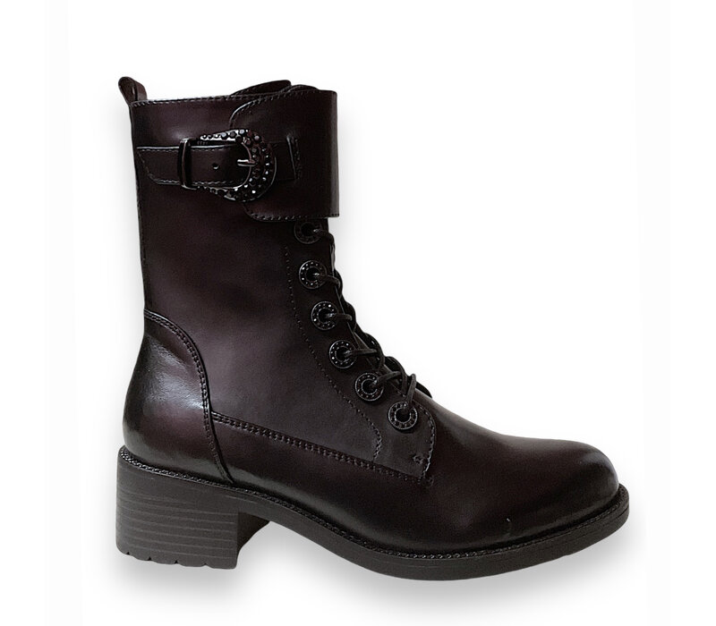 Regarde le Ciel EMILY Blacl Leather A/Boots