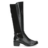 Caprice 25600 Black Stretch knee hi Boot