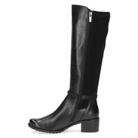 Caprice 25600 Black Stretch knee hi Boot