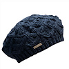 Seeberger Seeberger 019412 Navy Cable Knit Beret Seeberger Seeberger 019412 Navy Cable Knit Beret