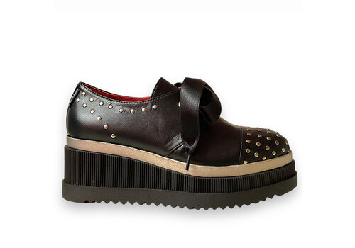 MarcoMoreo MarcoMoreo STUDS Black Platform Shoes
