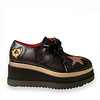 MarcoMoreo MarcoMoreo STAR Black Platform Shoes