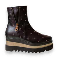 MarcoMoreo ZIP and Gold Studded Boots