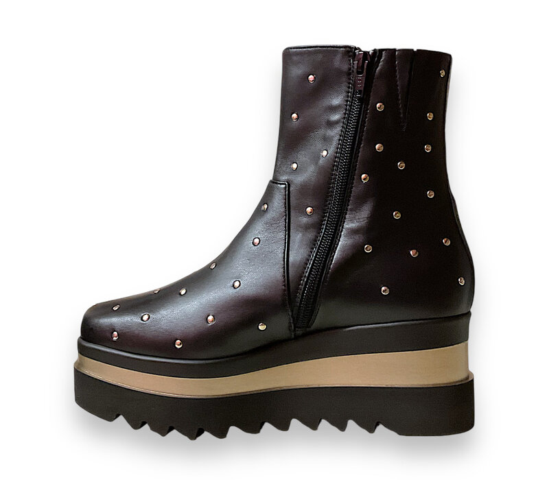 MarcoMoreo ZIP and Gold Studded Boots