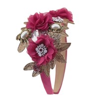 Flormoda ELIA Fuchsia Headband