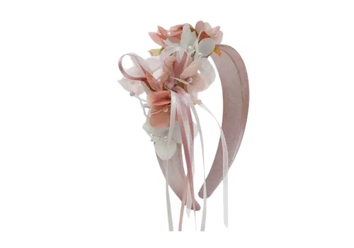 Flormoda Flormoda VERINA Nude Floral Headband