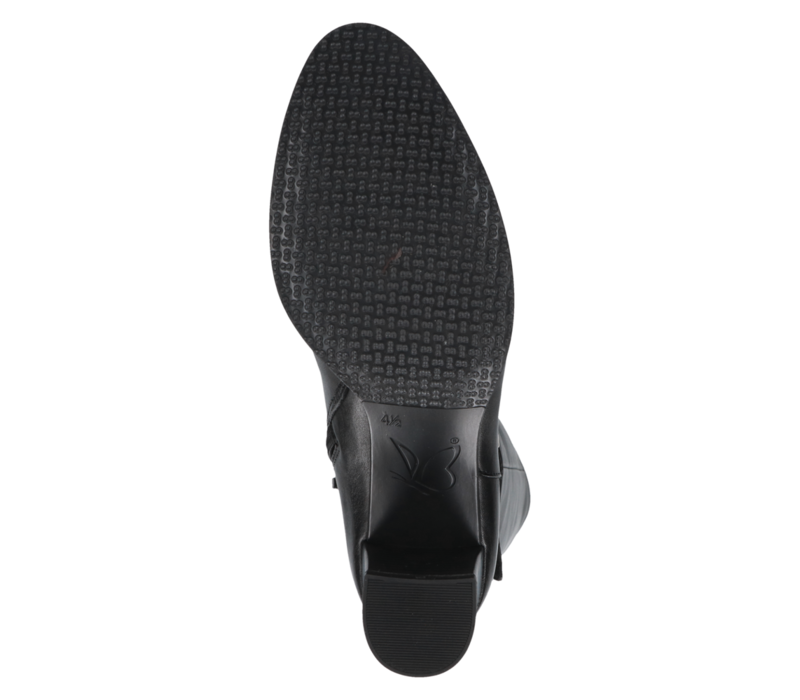 Caprice 25502 Black 7cm Heel Boot