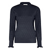 Micha 176 162 Navy Fine Knit Sweater
