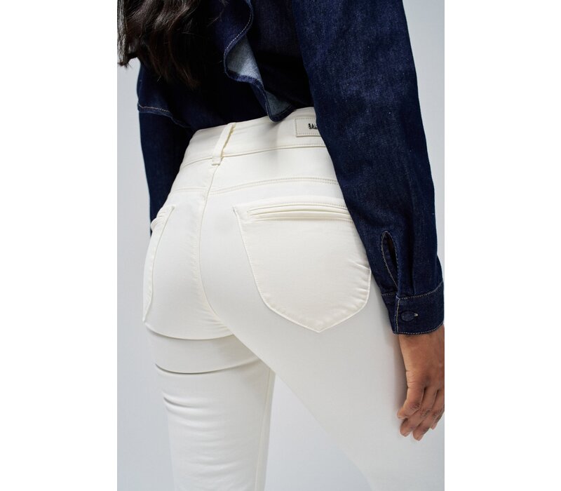 Salsa SECRET Cream Chino Push In Straight Leg