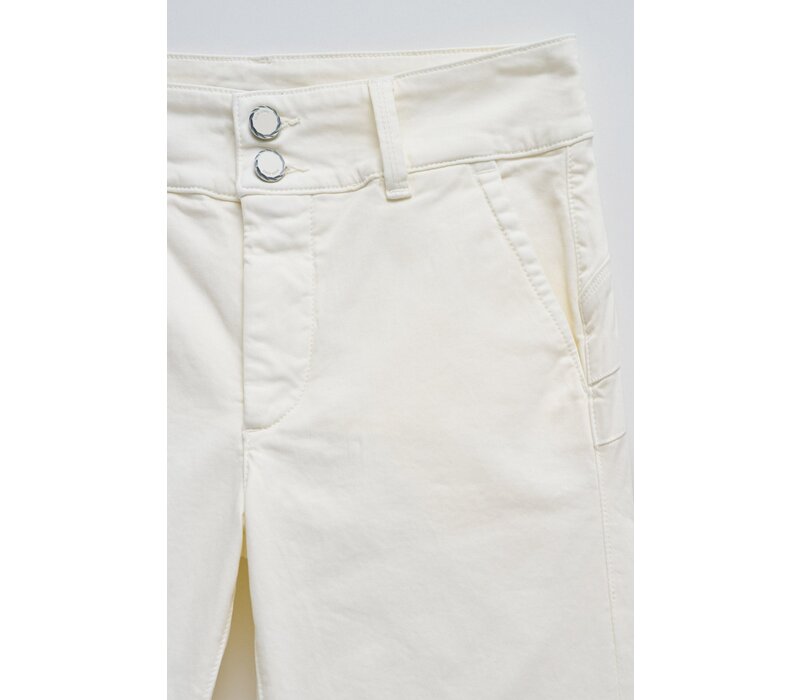 Salsa SECRET Cream Chino Push In Straight Leg