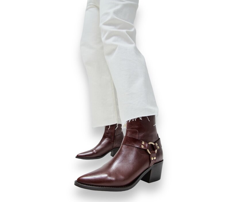 Salsa Brandy Leather Cowboy A/Boots