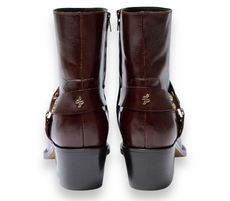 Salsa Brandy Leather Cowboy A/Boots