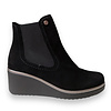 Pitillos Pitillos 20042 Black Suede Wedge A/Boot