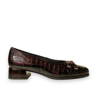 Pitillos 10113 Bordo Patent Croc Pumps