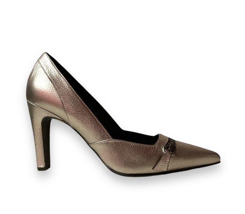 Lodi RATEL Antique Gold 9cm Heel Shoes