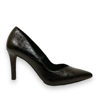 Lodi RABOT-TP Black Croc 9cm Heel Shoe
