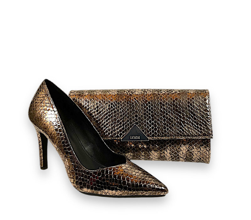 Lodi  RABOT-TP Bronze 9cm Heel Shoes