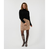 EsQualo 08702 Rose Gold Sequinned Skirt