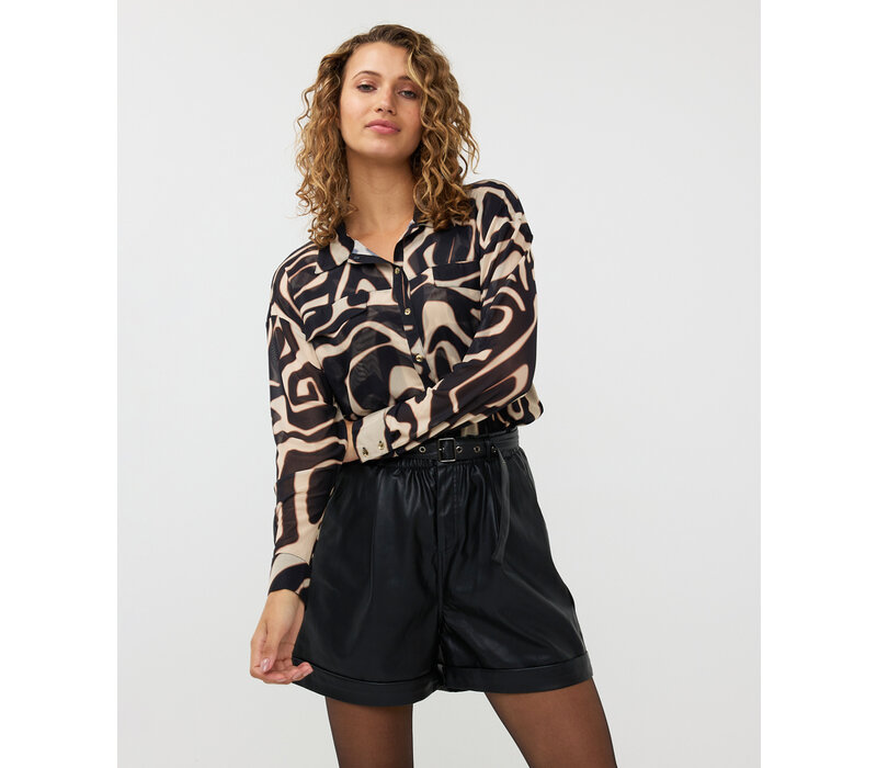 EsQualo 30701 HARMONY Mesh Blouse