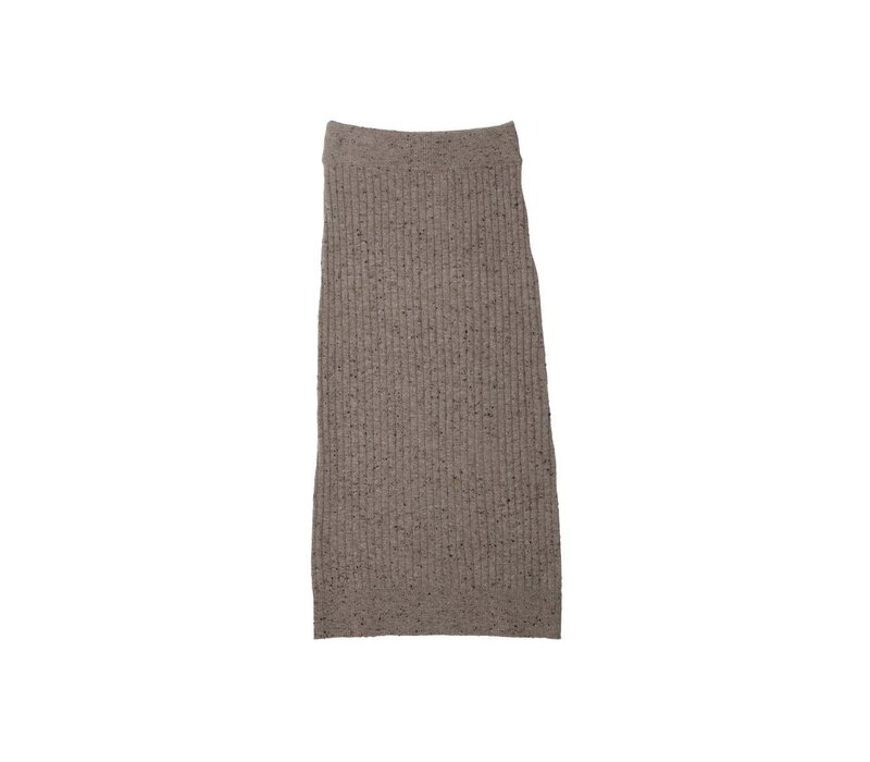 Julie Guerlande JU501 Oatmeal Knit Skirt