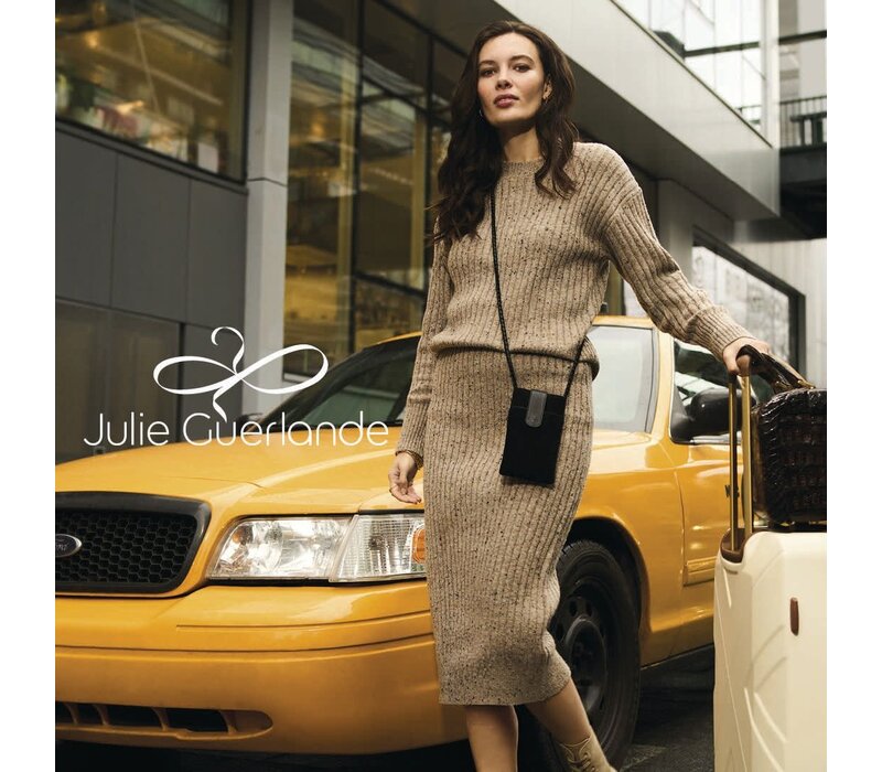 Julie Guerlande PU502 Oatmeal Knit Sweater