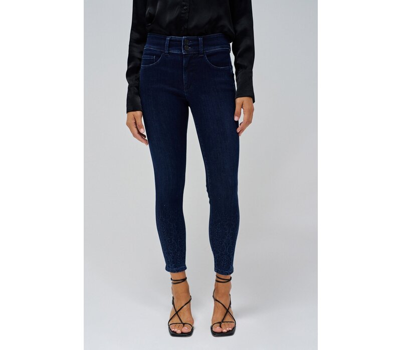 Salsa SECRET Laser Detail Dark wash Crop