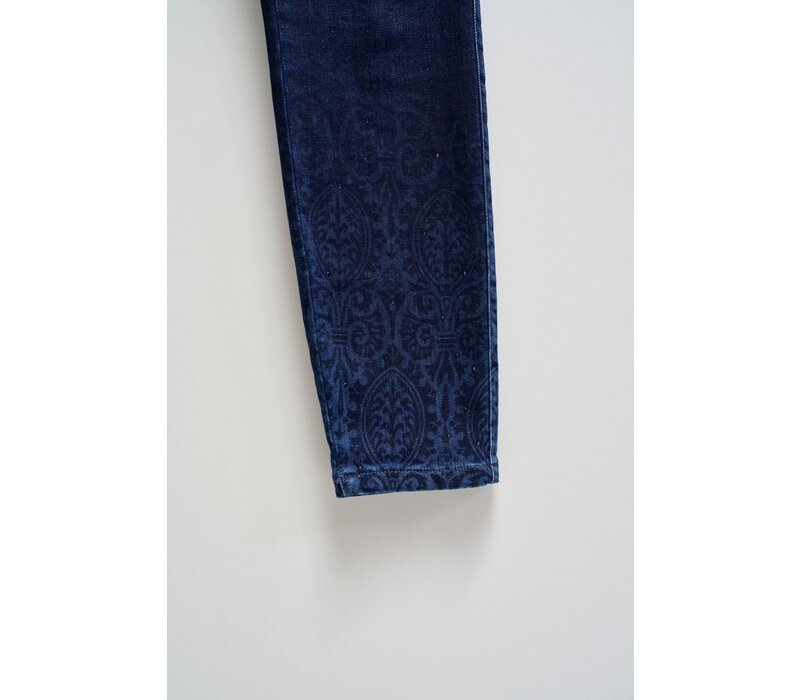 Salsa SECRET Laser Detail Dark wash Crop