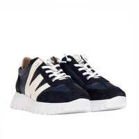 Wonders A-2476 Navy/Cream Sneaker