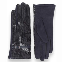 Pia Rossini VIVIENNE Navy Gloves