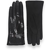 Pia Rossini VIVIENNE Black printed Gloves