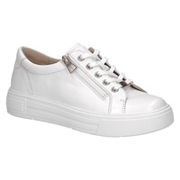 Caprice 23351 White Leather Sneaker