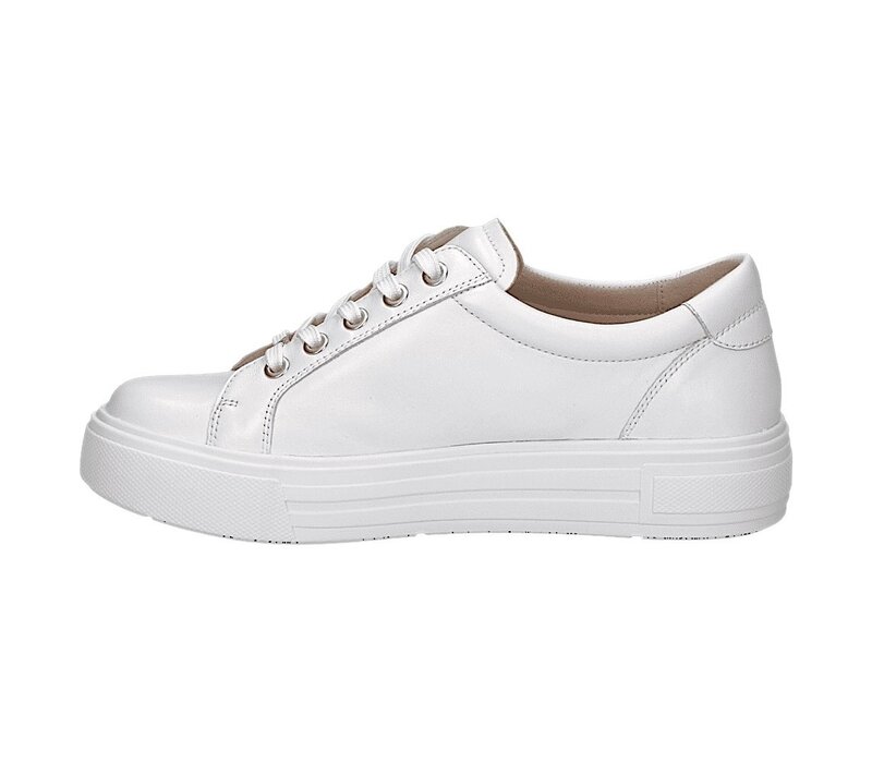Caprice 23351 White Leather Sneaker
