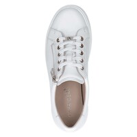 Caprice 23351 White Leather Sneaker